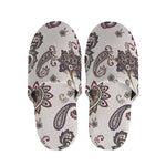 Vintage Paisley Pattern Print Slippers