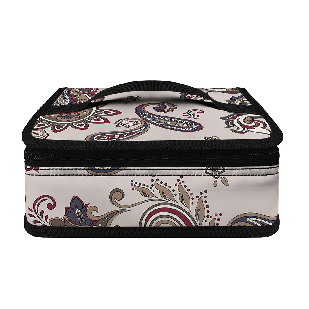 Vintage Paisley Pattern Print Small Lunch Bag