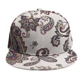 Vintage Paisley Pattern Print Snapback Cap