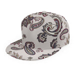 Vintage Paisley Pattern Print Snapback Cap
