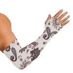 Vintage Paisley Pattern Print Sun Protection Arm Sleeves
