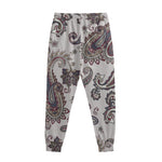 Vintage Paisley Pattern Print Sweatpants