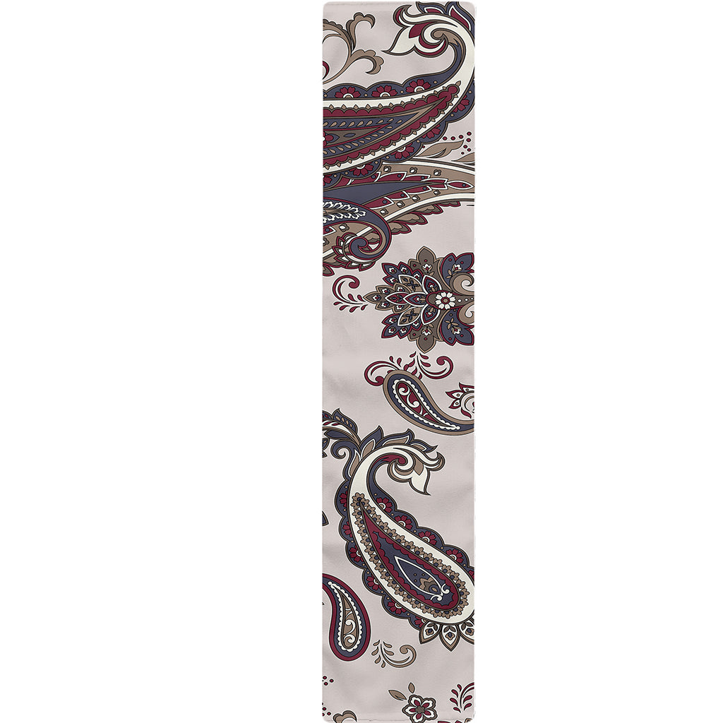 Vintage Paisley Pattern Print Table Runner