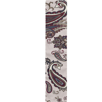Vintage Paisley Pattern Print Table Runner