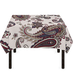 Vintage Paisley Pattern Print Tablecloth
