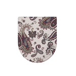Vintage Paisley Pattern Print Toilet Lid Cover