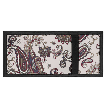Vintage Paisley Pattern Print Trifold Wallet