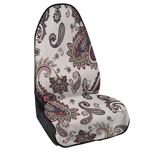 Vintage Paisley Pattern Print Waterproof Car Seat Cover