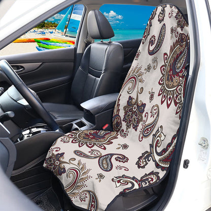 Vintage Paisley Pattern Print Waterproof Car Seat Cover