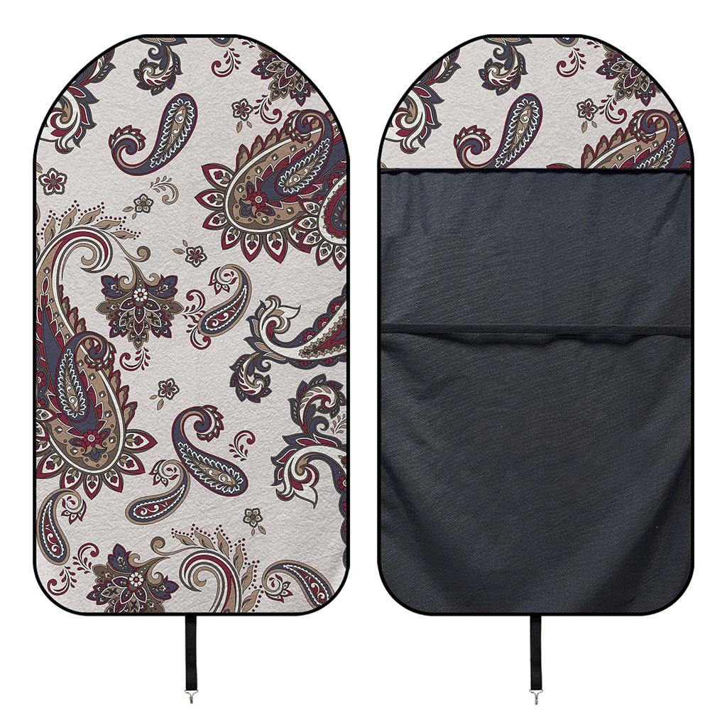 Vintage Paisley Pattern Print Waterproof Car Seat Cover