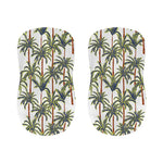 Vintage Palm Tree Beach Pattern Print Bar Stool Covers