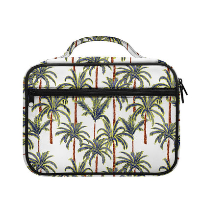 Vintage Palm Tree Beach Pattern Print Briefcase Bible Bag