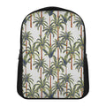 Vintage Palm Tree Beach Pattern Print Casual Backpack