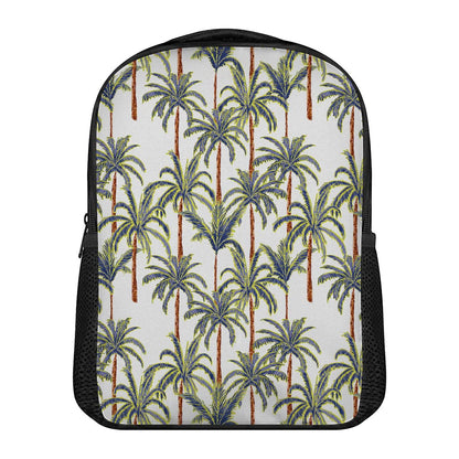 Vintage Palm Tree Beach Pattern Print Casual Backpack