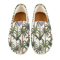 Vintage Palm Tree Beach Pattern Print Casual Shoes