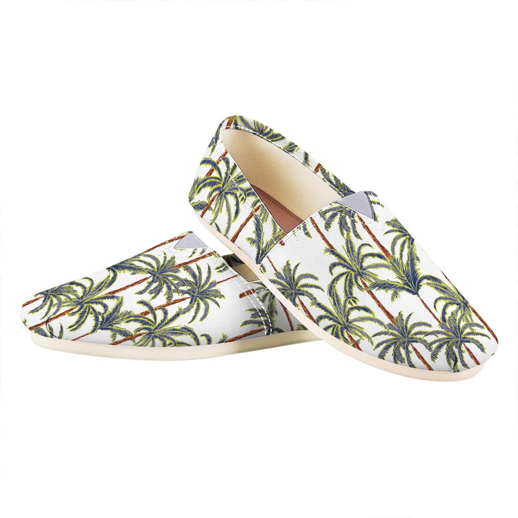Vintage Palm Tree Beach Pattern Print Casual Shoes