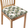 Vintage Palm Tree Beach Pattern Print Chair Cushion Cover