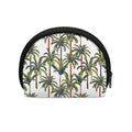 Vintage Palm Tree Beach Pattern Print Coin Purse