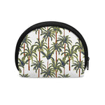 Vintage Palm Tree Beach Pattern Print Coin Purse