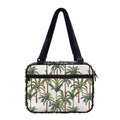 Vintage Palm Tree Beach Pattern Print Double Strap Bible Bag