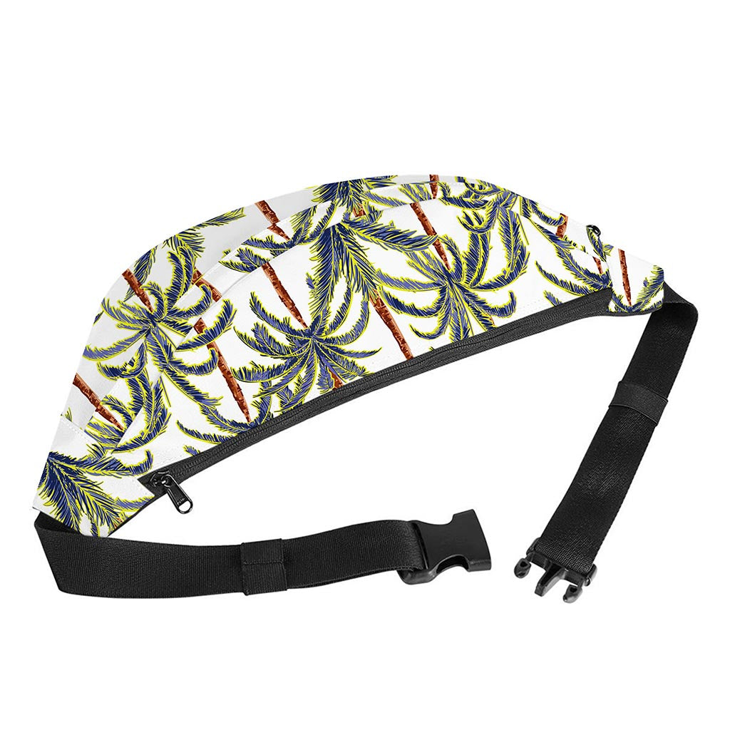 Vintage Palm Tree Beach Pattern Print Fanny Pack