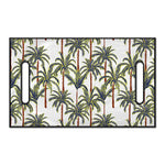 Vintage Palm Tree Beach Pattern Print Golf Cart Seat Cover