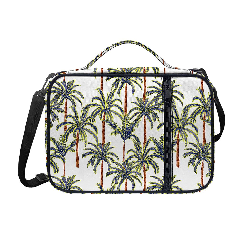 Vintage Palm Tree Beach Pattern Print Shoulder Strap Bible Bag