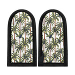 Vintage Palm Tree Beach Pattern Print Skillet Handle Cover