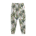 Vintage Palm Tree Beach Pattern Print Sweatpants