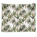 Vintage Palm Tree Beach Pattern Print Tapestry