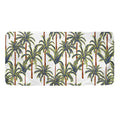 Vintage Palm Tree Beach Pattern Print Towel