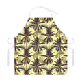 Vintage Palm Tree Pattern Print Adjustable Apron