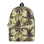Vintage Palm Tree Pattern Print Backpack