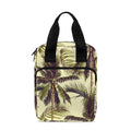 Vintage Palm Tree Pattern Print Bible Tote Bag