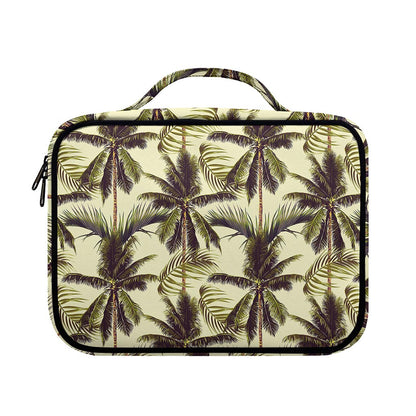Vintage Palm Tree Pattern Print Briefcase Bible Bag