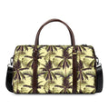 Vintage Palm Tree Pattern Print Duffel Bag