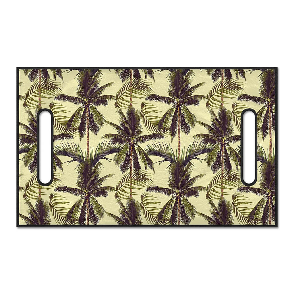 Vintage Palm Tree Pattern Print Golf Cart Seat Cover