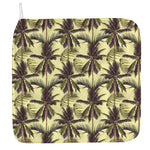 Vintage Palm Tree Pattern Print Hand Towel