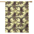 Vintage Palm Tree Pattern Print House Flag