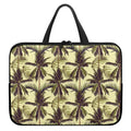 Vintage Palm Tree Pattern Print Laptop Sleeve With Handle