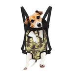 Vintage Palm Tree Pattern Print Pet Carrier Backpack