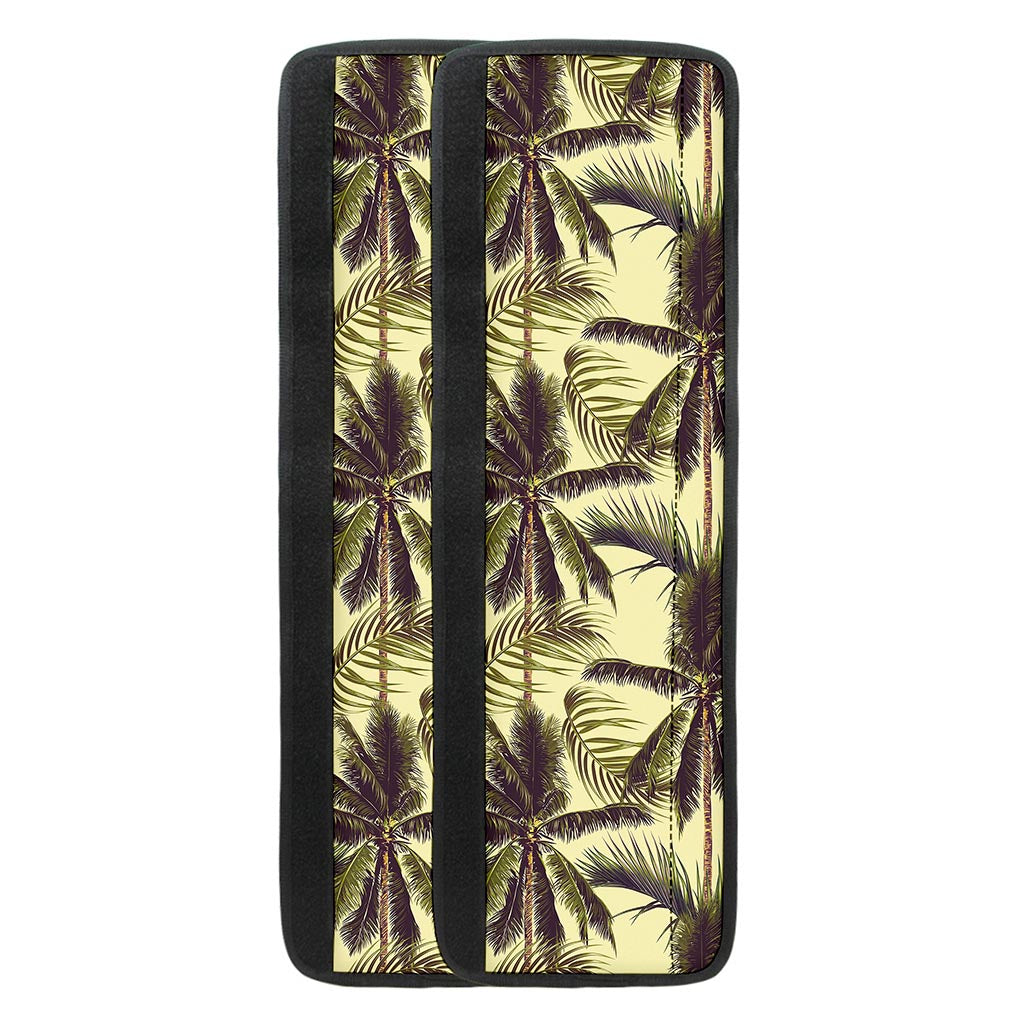 Vintage Palm Tree Pattern Print Refrigerator Handle Covers