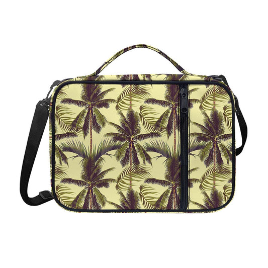 Vintage Palm Tree Pattern Print Shoulder Strap Bible Bag
