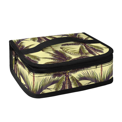 Vintage Palm Tree Pattern Print Small Lunch Bag