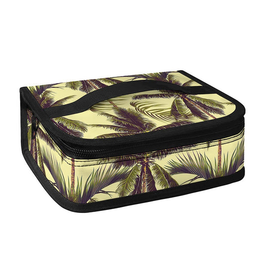 Vintage Palm Tree Pattern Print Small Lunch Bag