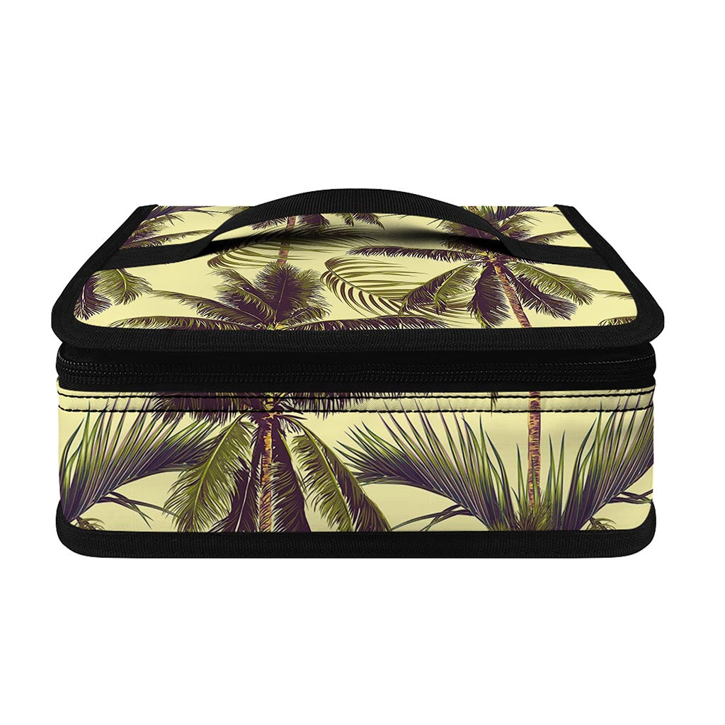 Vintage Palm Tree Pattern Print Small Lunch Bag