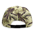 Vintage Palm Tree Pattern Print Snapback Cap