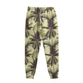 Vintage Palm Tree Pattern Print Sweatpants