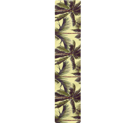 Vintage Palm Tree Pattern Print Table Runner