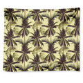 Vintage Palm Tree Pattern Print Tapestry